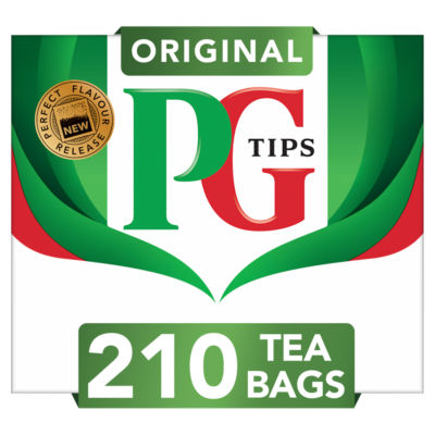 PG Tips 210 Original Tea Bags 609g