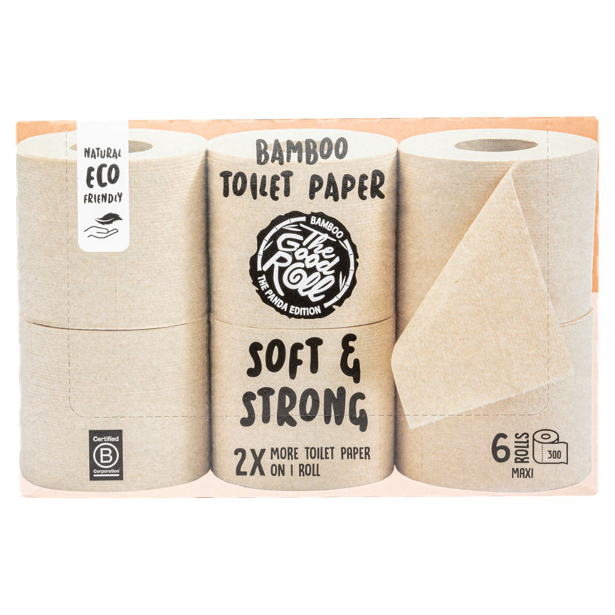 The Good Roll Soft & Strong Toilet Paper 6 Maxi Rolls