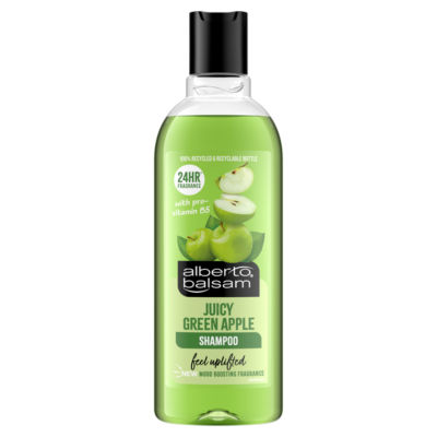Alberto Balsam juicy green apple shampoo 300ml, imported from the UK