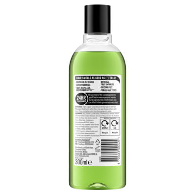 Alberto Balsam juicy green apple shampoo 300ml, imported from the UK