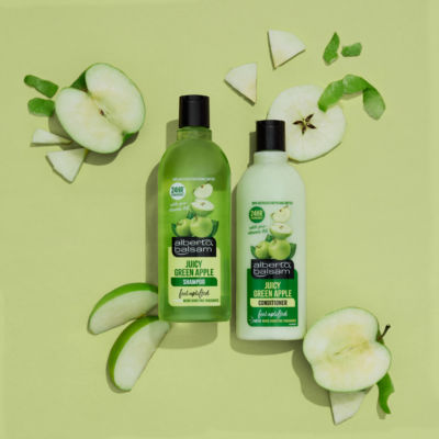 Alberto Balsam conditioner Juicy Green Apple 300ml, imported from the UK