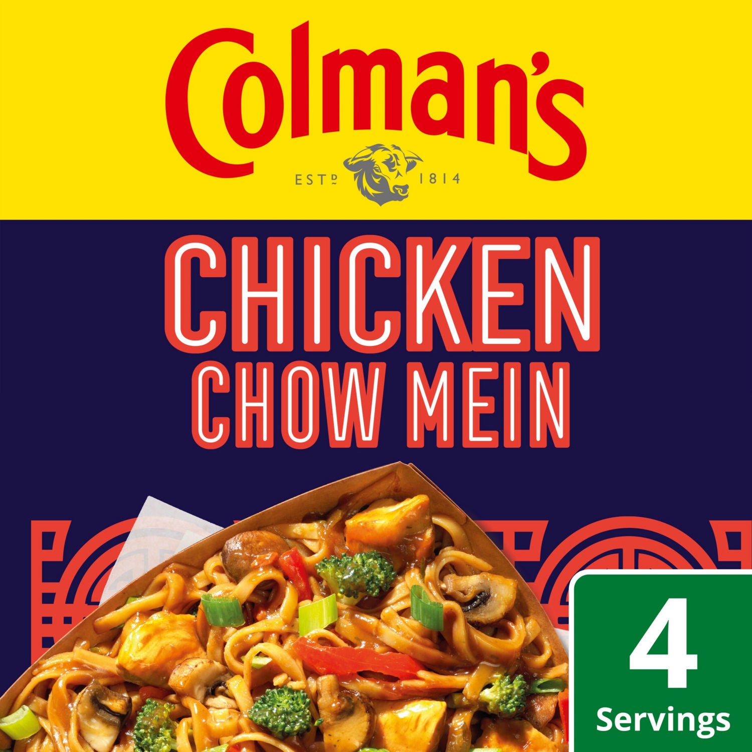 Colman's Chicken Chow Mein recipe mix 40g, UK version