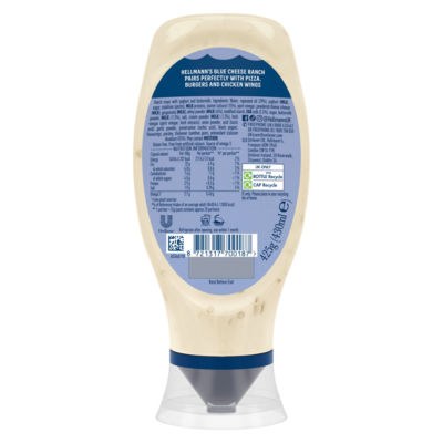 Hellmann's Blue Cheese Ranch Sauce 430ml - British product