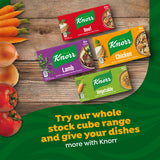 Knorr beef stock cubes 20x10g (British brand)