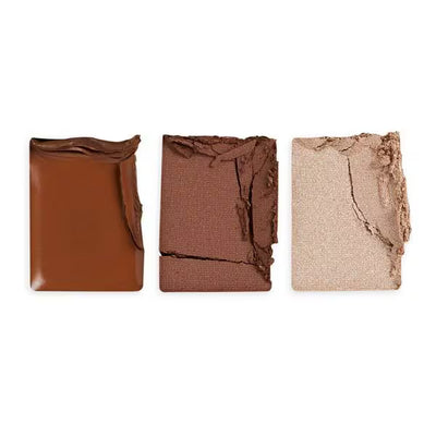 Superdrug Revolution Brow Sculpt Kit Mellom Palette Mini- Kjøp online hos McGrocer