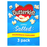 Butterkist Microwave Popcorn Salted 3x60g gluten free Sainsburys   