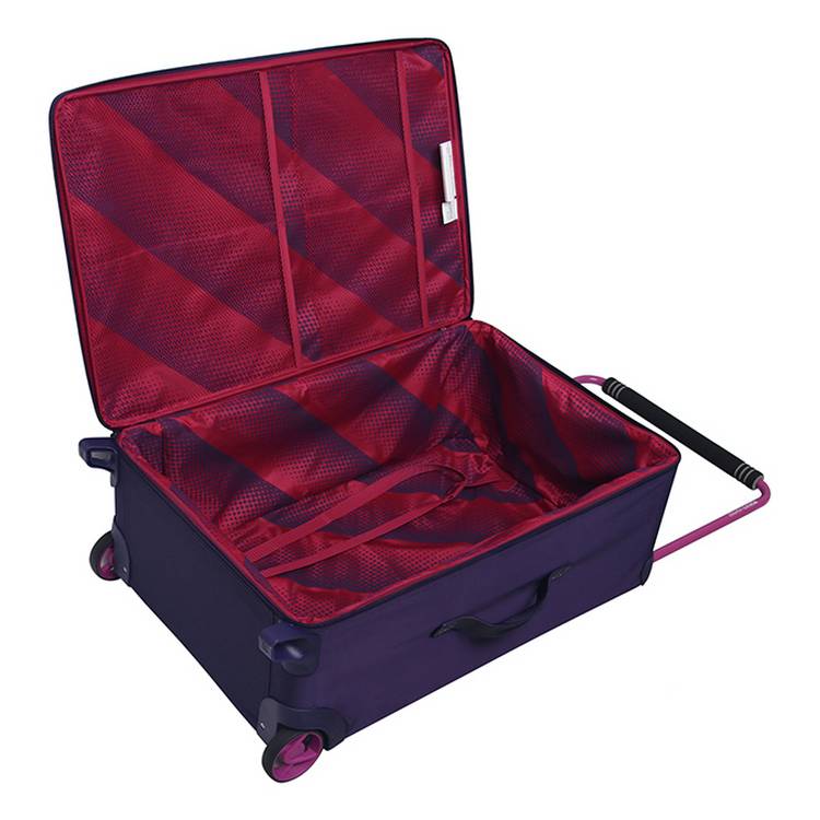 it Luggage 2 wheel cabin suitcase 55cm purple (British brand)