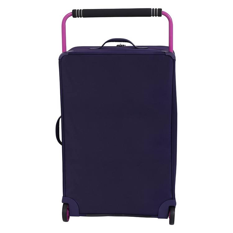 it Luggage 2 wheel cabin suitcase 55cm purple (British brand)