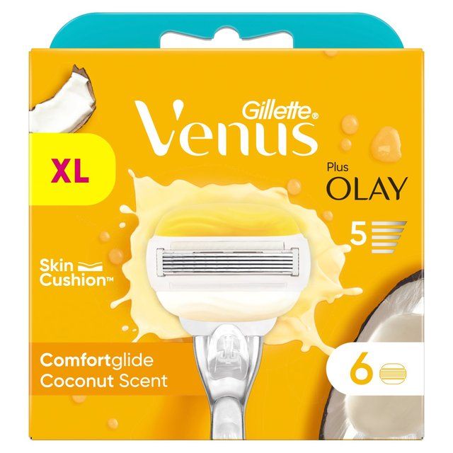 Gillette Venus & Olay Razor Blades   6 per pack