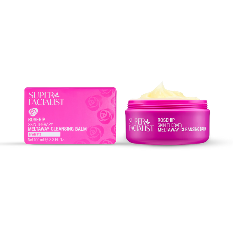 Super Facialist rosehip skin therapy cleansing balm 100ml, UK version