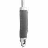 Argos Home five piece stainless steel utensil set with grey caddy (British brand)