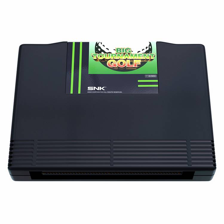 NEOGEO Big Tournament Golf retro cartridge, UK version