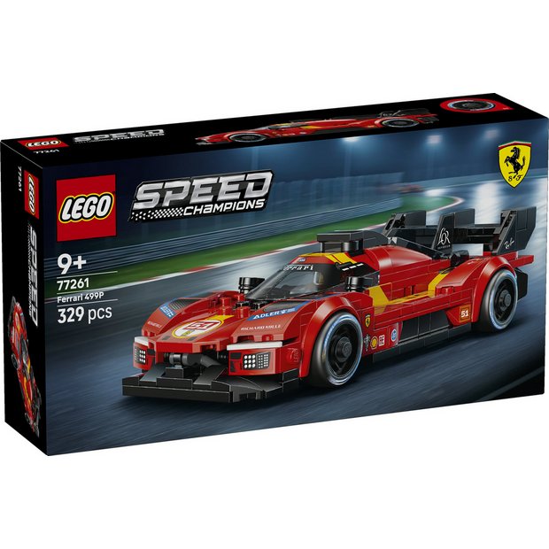 LEGO Ferrari 499P Speed Champions toy car - British product