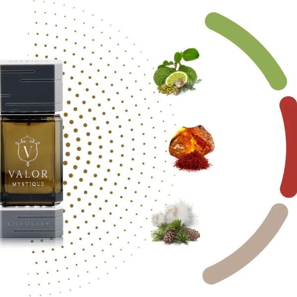 Khadlaj Valor Mystique 100ml EDP perfume, UK version
