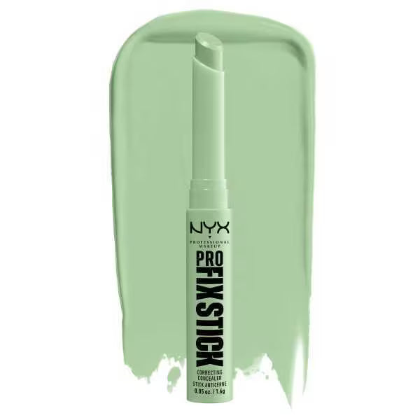 NYX Pro Fix Stick Green, imported from the UK