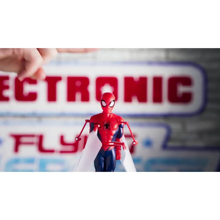 Flying Heroes Spiderman hover and spin toy, imported from the UK