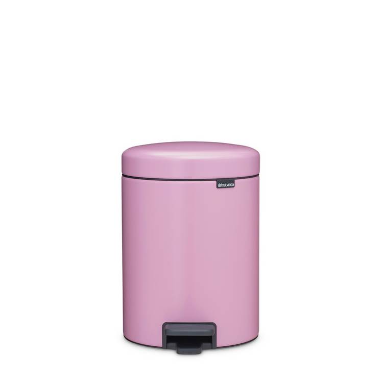Brabantia pedal bin lilac pink 5 litre, imported from the UK