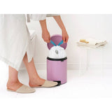 Brabantia pedal bin lilac pink 5 litre, imported from the UK