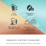 Philips L'OR Barista Absolu black coffee machine, imported from the UK