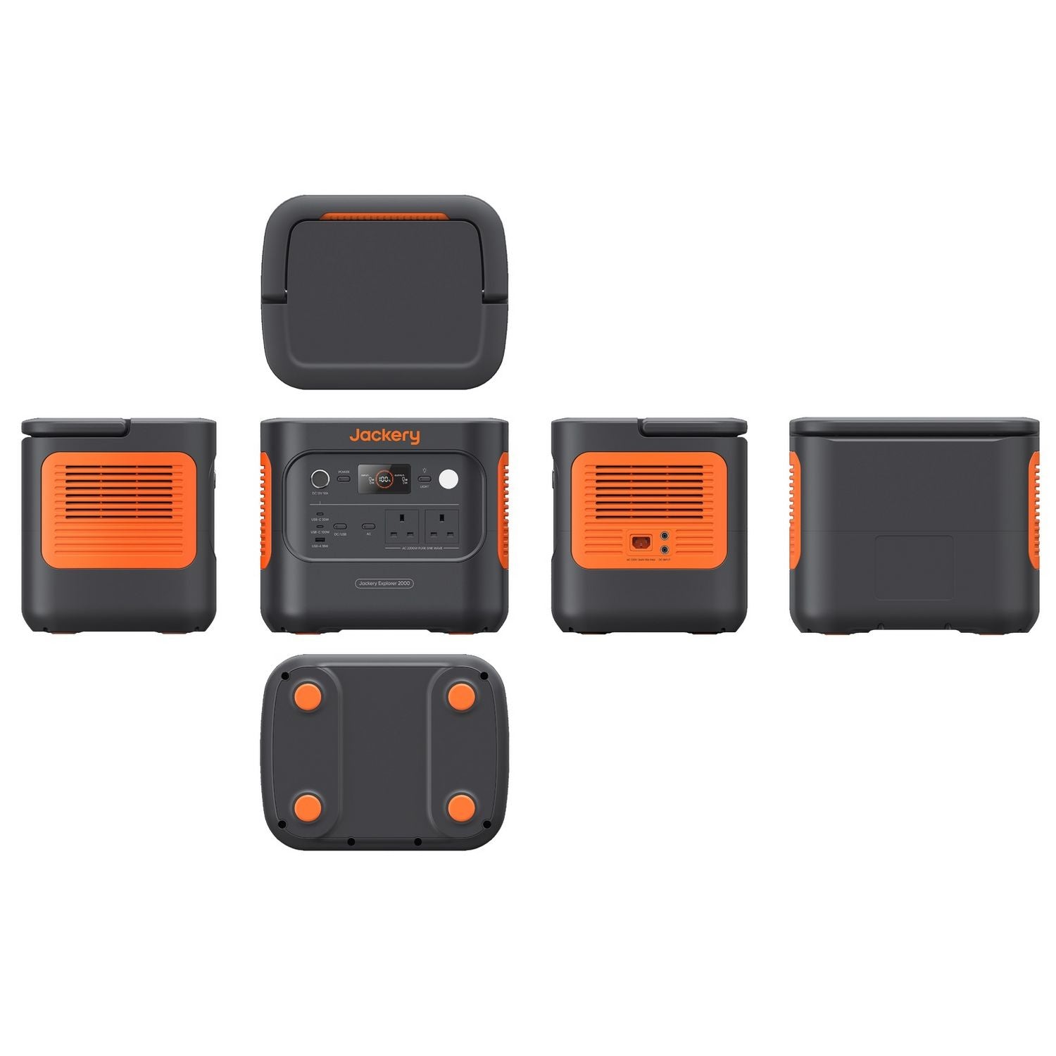 Jackery portable power station Explorer 2000 V2 1070Wh, imported from the UK