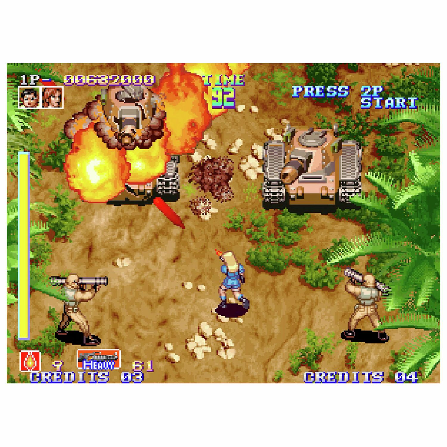 NEOGEO Shock Troopers retro gaming cartridge - British product