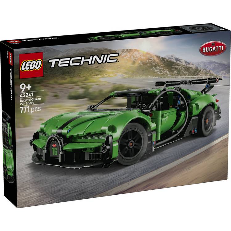 LEGO Technic Bugatti Chiron model 771 pieces, UK version