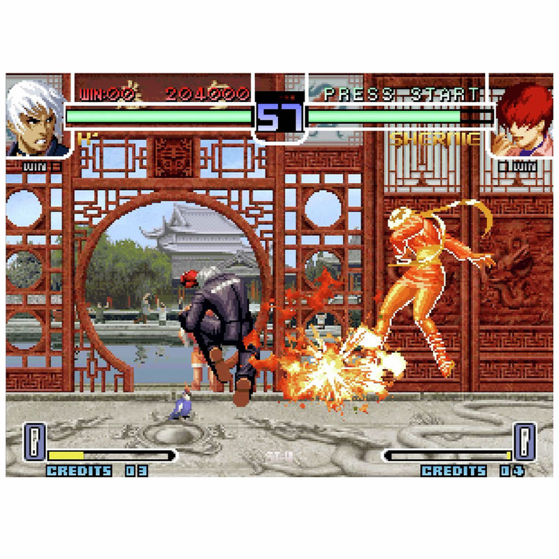 NEOGEO The King of Fighters 2002 retro gaming cartridge (British brand)