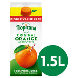 Tropicana Original Orange Fruit Juice with Bits 1.5L All chilled juice Sainsburys   