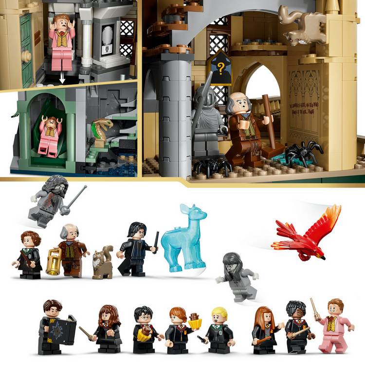 LEGO Hogwarts Castle East Wing building set 2164 pieces - British product