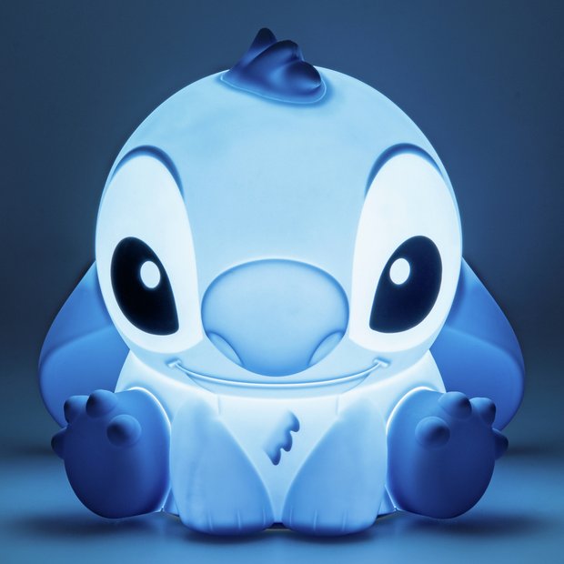 Stitch silicone LED night light blue, imported from the UK
