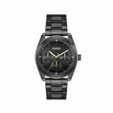 HUGO Bright Sport Black IP Bracelet watch 42mm, UK version