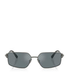 Tiffany & Co. metal rectangular sunglasses TF3111, imported from the UK
