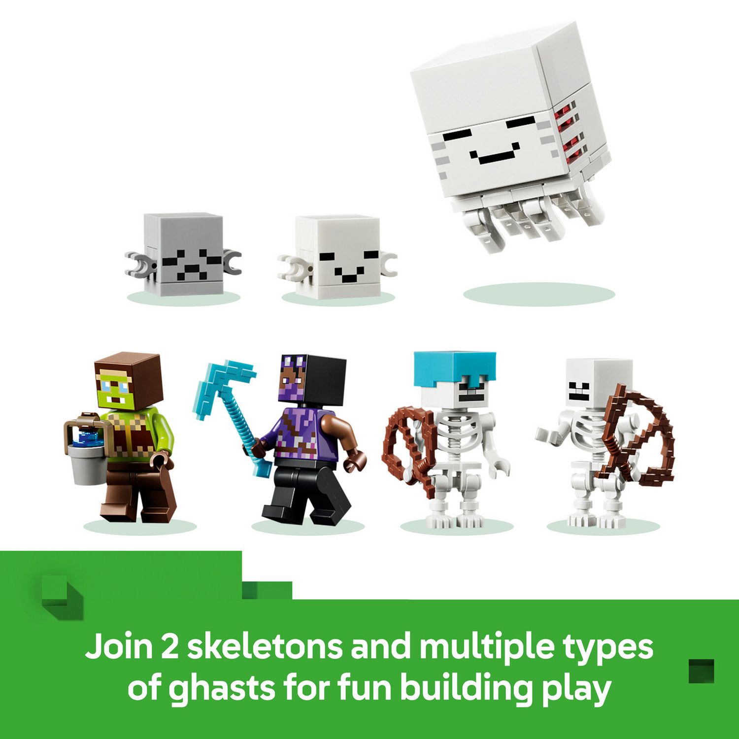 LEGO building toy Minecraft Ghast Station 754 pieces - British product