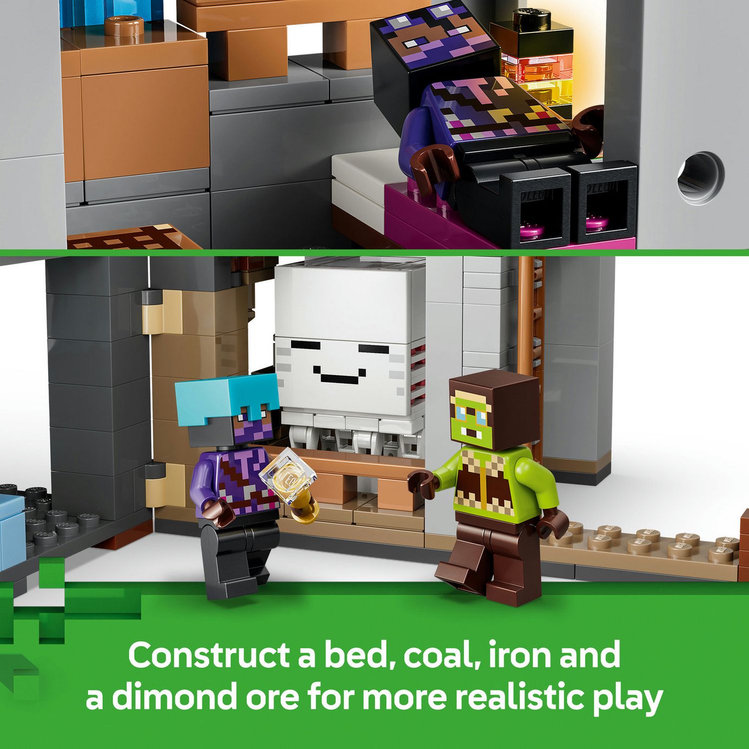 LEGO building toy Minecraft Ghast Station 754 pieces - British product