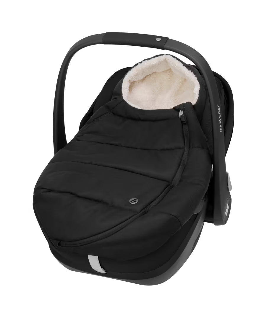Maxi Cosi car seat footmuff Twillic Black, imported from the UK