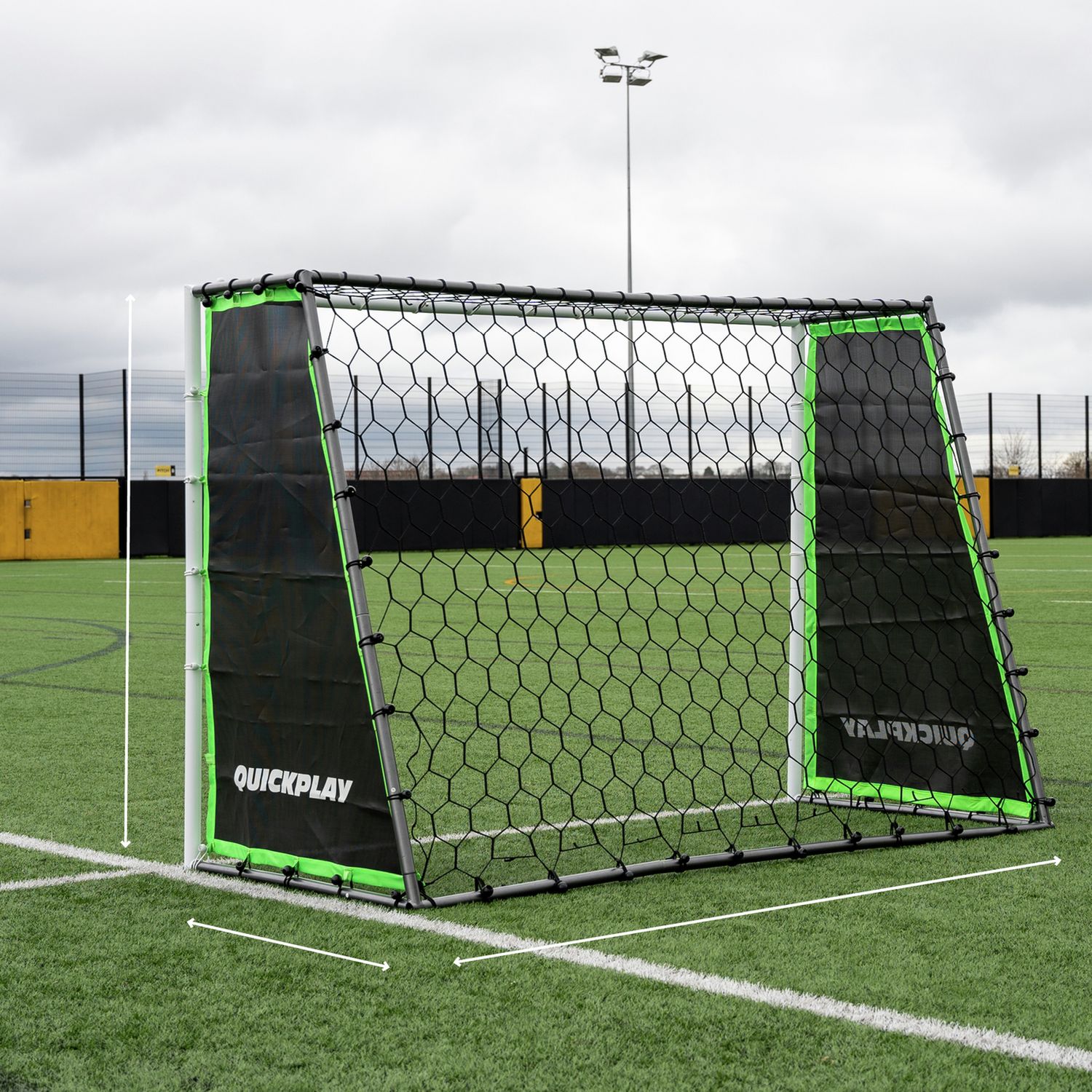 Quickplay TEKKERS 3-in-1 football training goal, UK version
