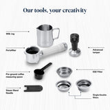 De'Longhi Dedica Duo espresso machine 15cm wide, imported from the UK