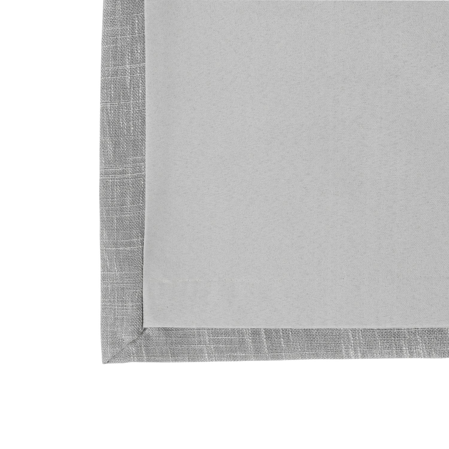 Habitat Thermal Blackout Linen Look Pencil Pleat Curtains - Dove Grey-168x229cm