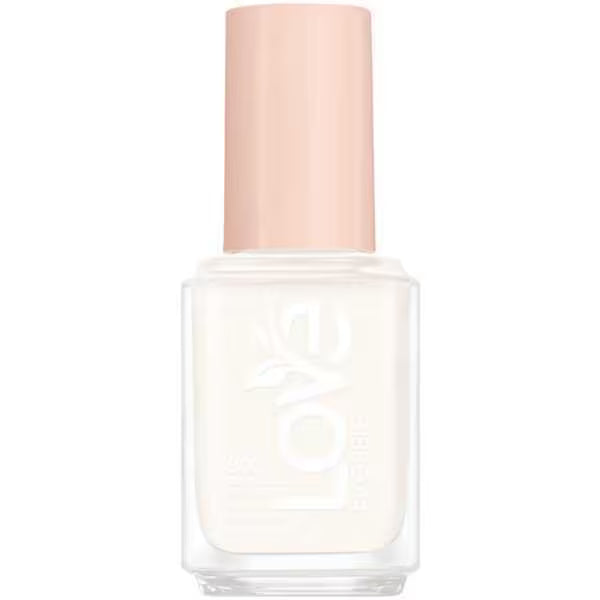 Essie white vegan nail polish bottle - British product