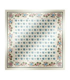 Weekend Max Mara silk twill floral scarf 90x90cm, imported from the UK