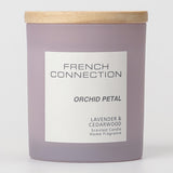 French Connection pastel range lavender & cedarwood candle 200g (British brand)