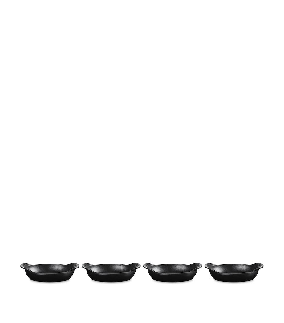 Le Creuset set of 4 mini bakers 15cm, imported from the UK