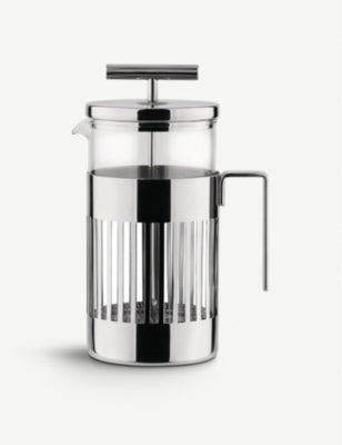 Alessi press filter coffee maker eight-cup 720ml - British product
