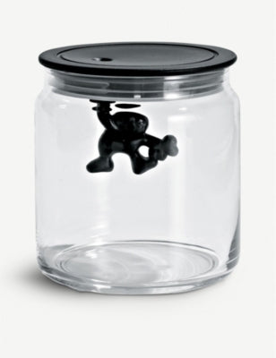 Alessi Gianni glass container 70cl, imported from the UK