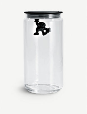 Alessi Gianni glass container 140cl, UK version