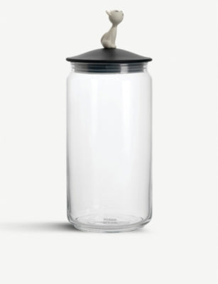 Alessi cat food jar MiòJar 27cm - British product