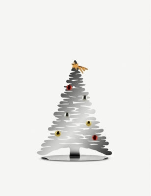 Alessi Bark For Christmas steel ornament 45cm, imported from the UK