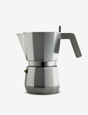 Alessi grey moka espresso maker 6 cups 18cm, UK version