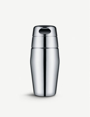 Alessi cocktail shaker mirror polished stainless steel 20cm (British brand)