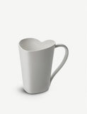 Alessi heart-shaped mug 200ml, imported from the UK